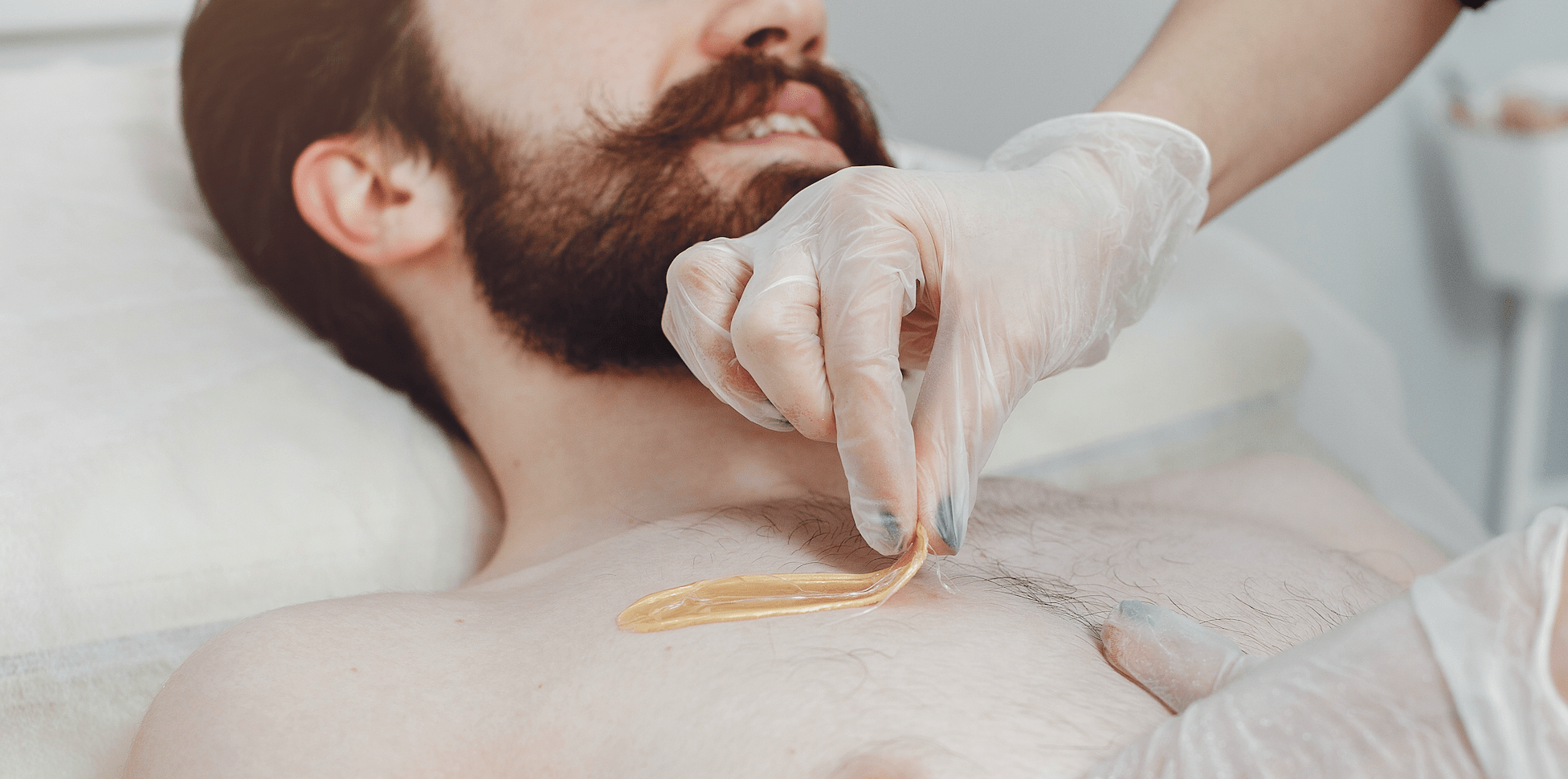 men's waxing services at home
