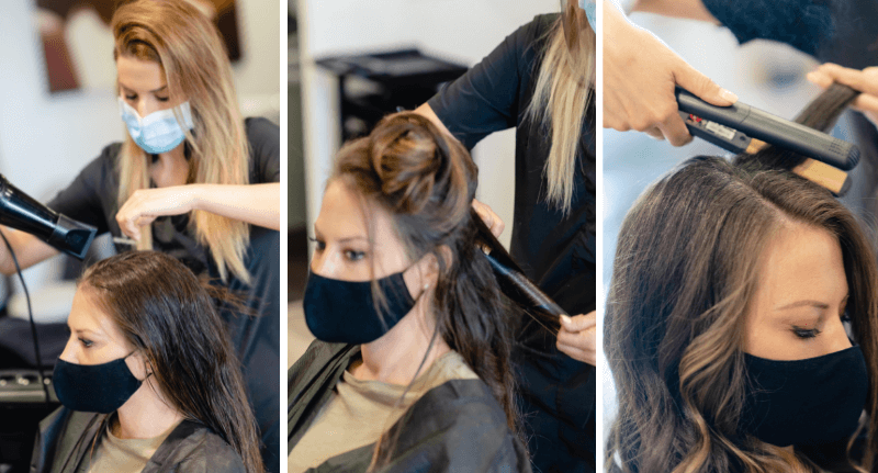 Book Hair Styling at Home | Uspaah Mobile Hair Stylist